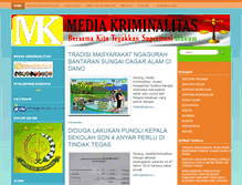 Tablet Screenshot of mediakriminalitas.com